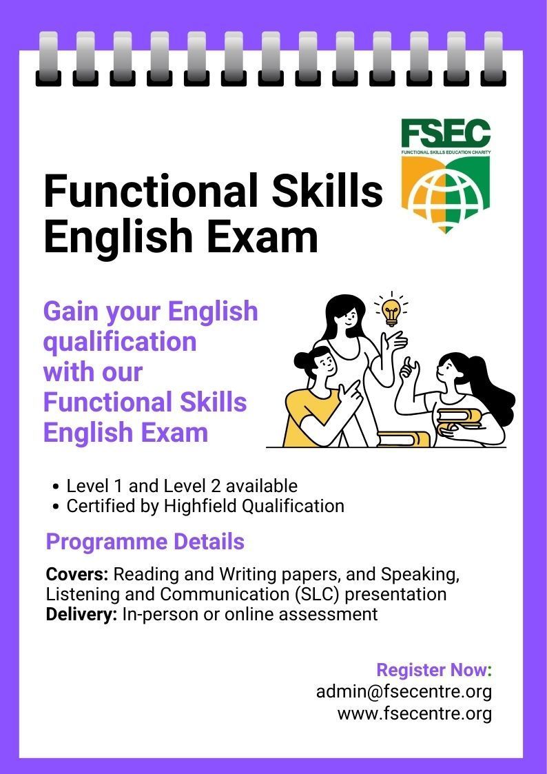 Functional Skills English Exam