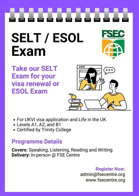 SELT / ESOL Exam