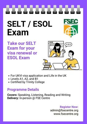 SELT / ESOL Exam