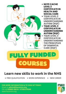 Free Health & Social Care course