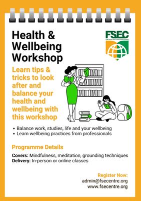 Health & Well being workshop