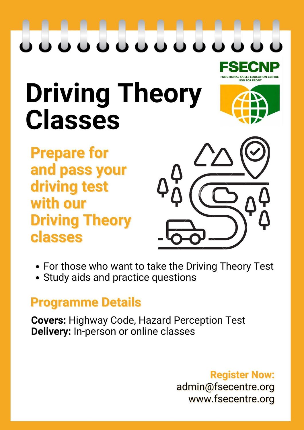 Driving Theory Classes