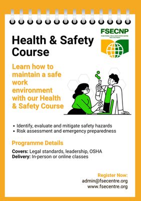 Health & Safety Course