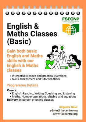 English & Maths Classes English & Maths Classes