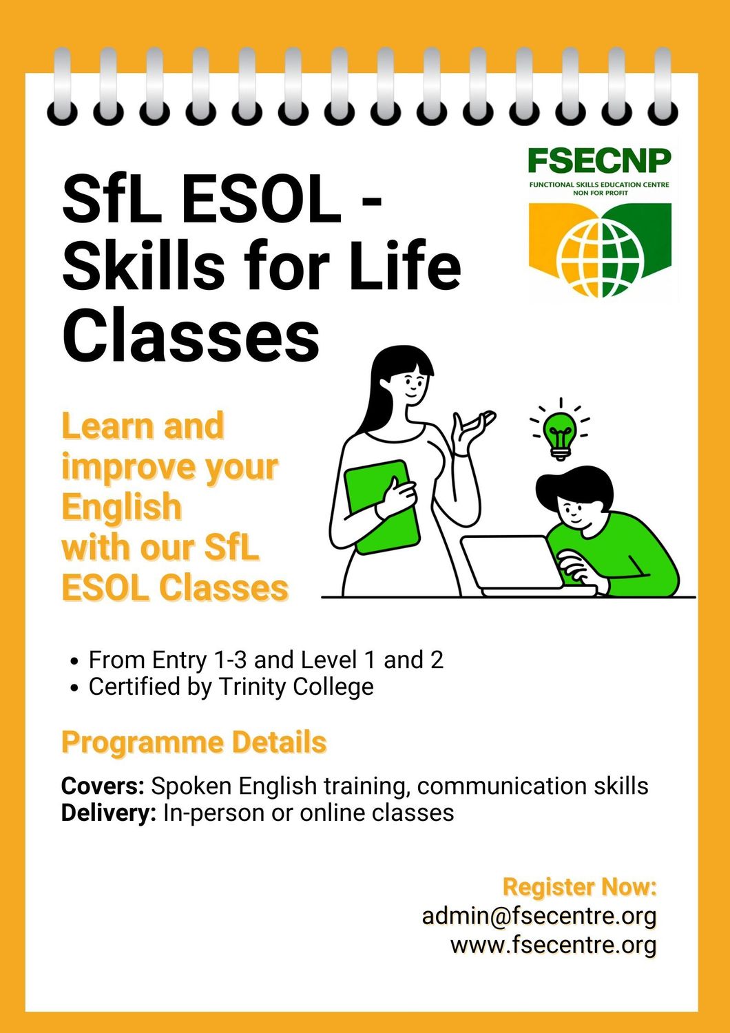 SfL - ESOL Skills for Life