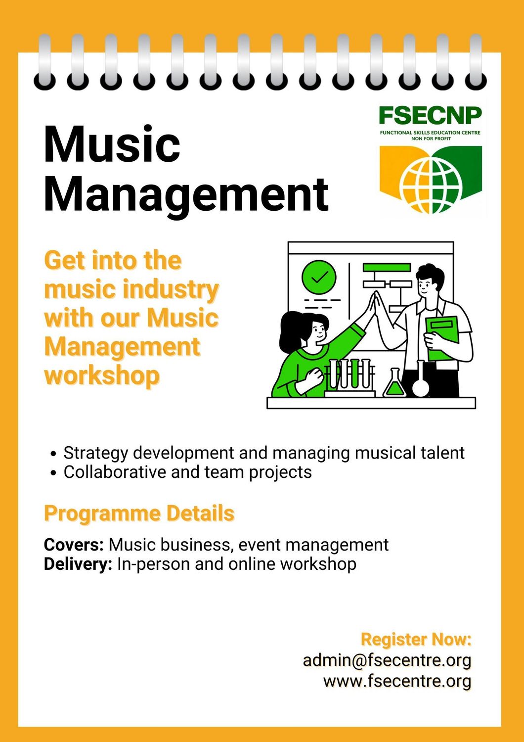 Music Management Workshop
