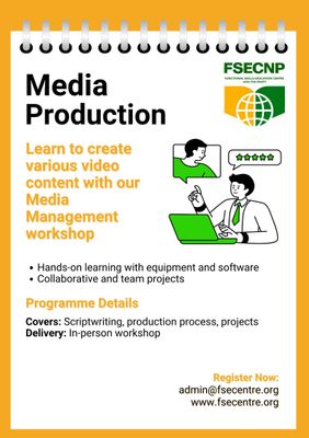 Media Production Workshop Media Production Workshop