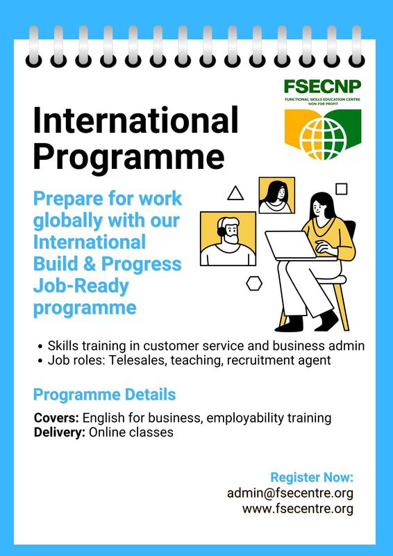 International Programme International Programme