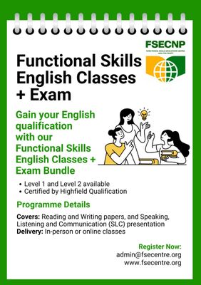 Functional Skills English & Exam Functional Skills English & Exam