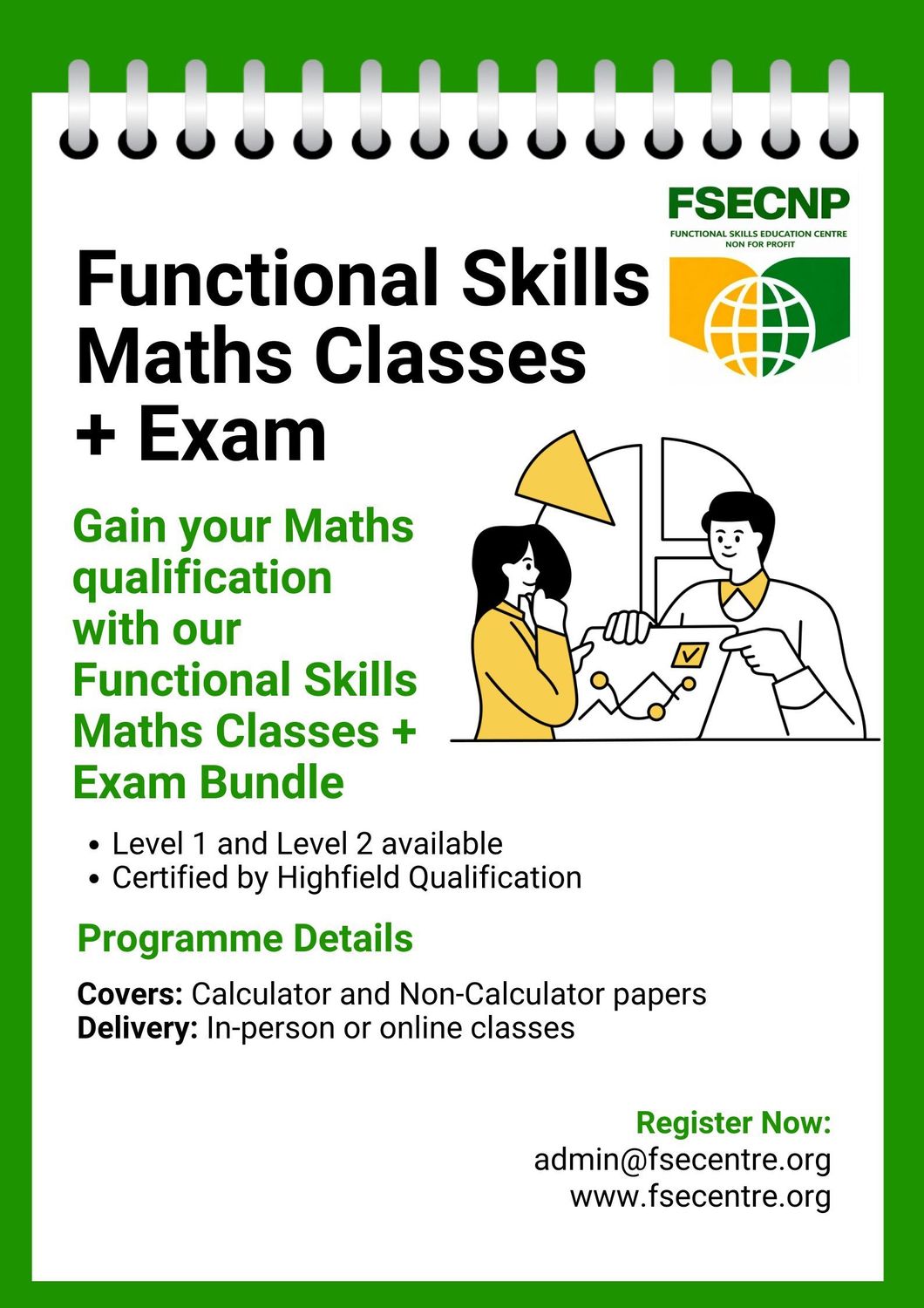 Functional Skills Maths & Exam