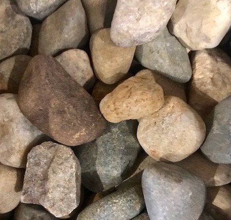 3/4"- 1 1/2" Small River Rock
