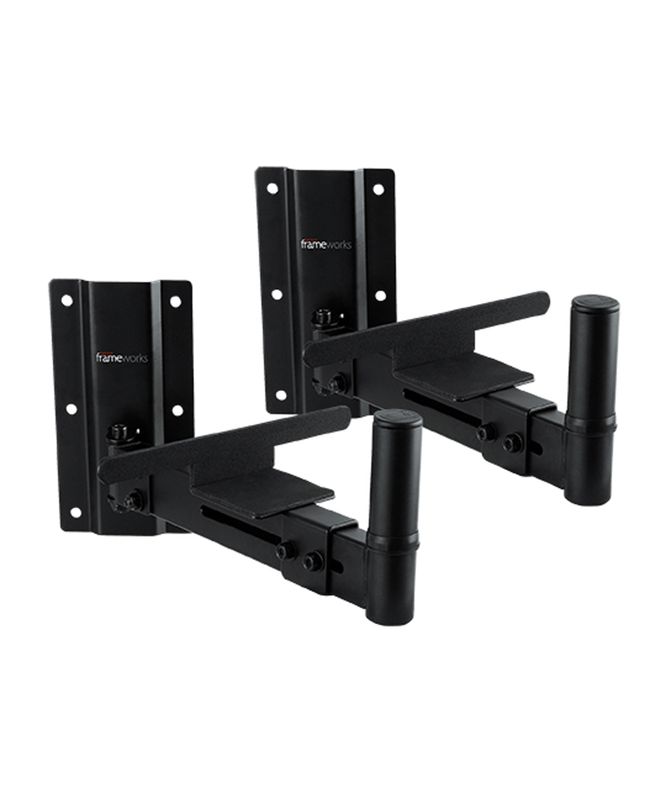 Gator Frameworks Wall Mount Speaker Stands (pair)