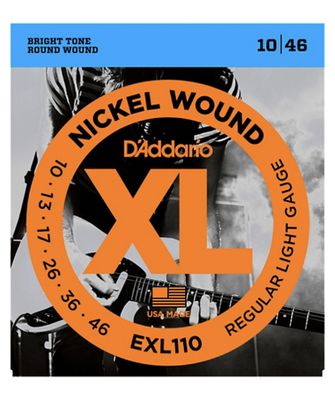 D&#39;Addario EXL110 Nickel Wound Regular Light 10-46