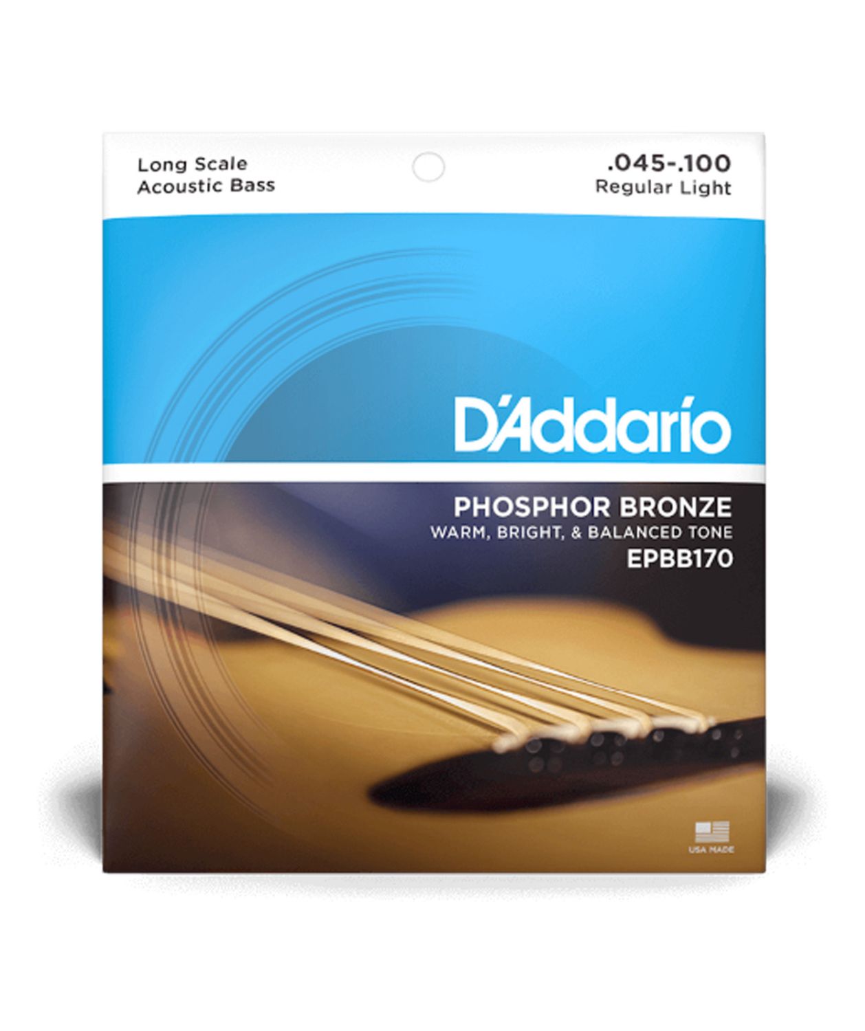 D&#39;Addario EPBB170 Acoustic Bass 45-100