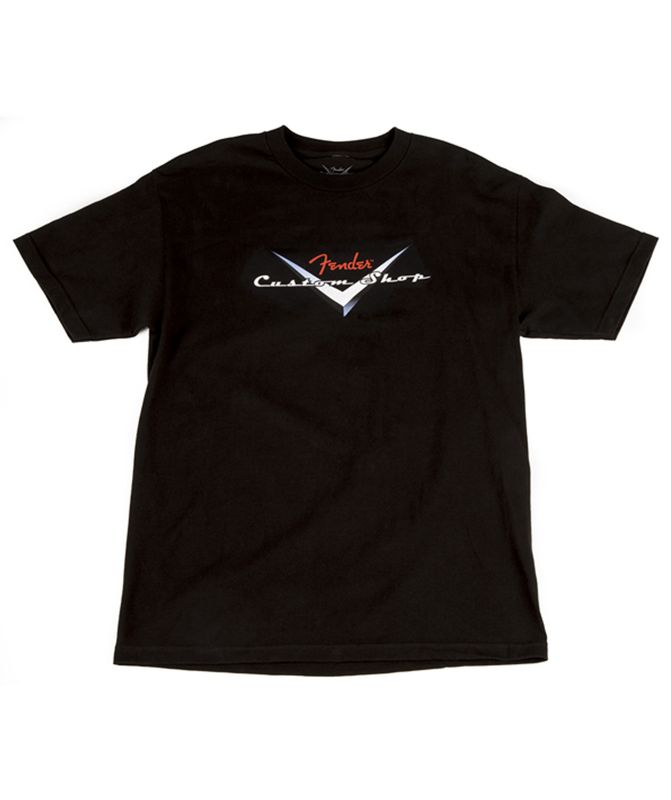Fender® Custom Shop Original Logo T-Shirt, Black