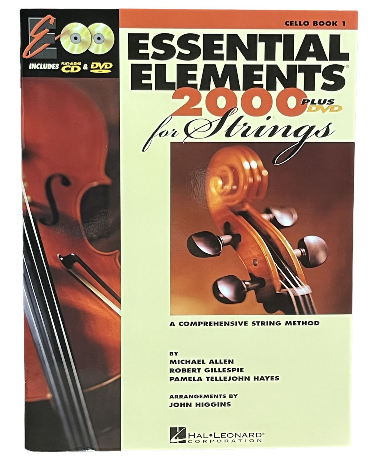 Essential Elements For Strings – Book 1 Cello With Play-Along CD and DVD
