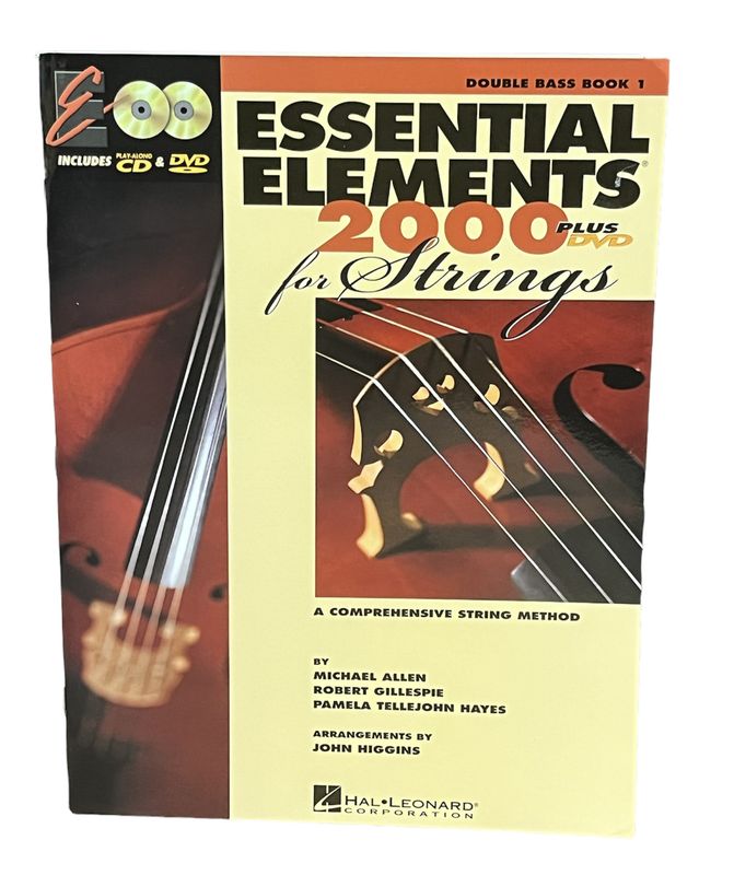 Essential Elements For Strings – Book 1 Double Bass With Play-Along CD and DVD