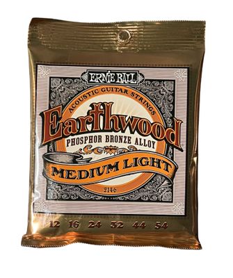 Ernie Ball P02416 Earthwood Medium Light Phosphor Bronze