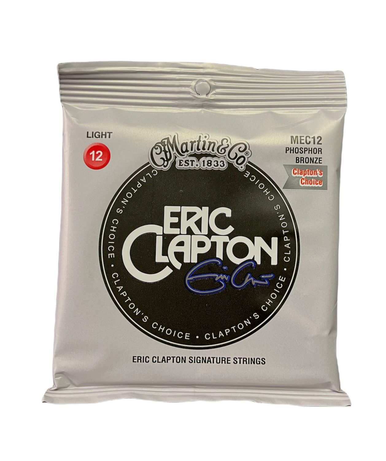 Martin MEC12 Eric Clapton Phosphor Bronze Light 12-54