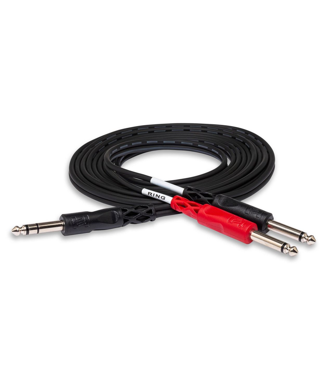 Hosa STP-203 Insert Cable 1/4 in TRS to Dual 1/4 in TS