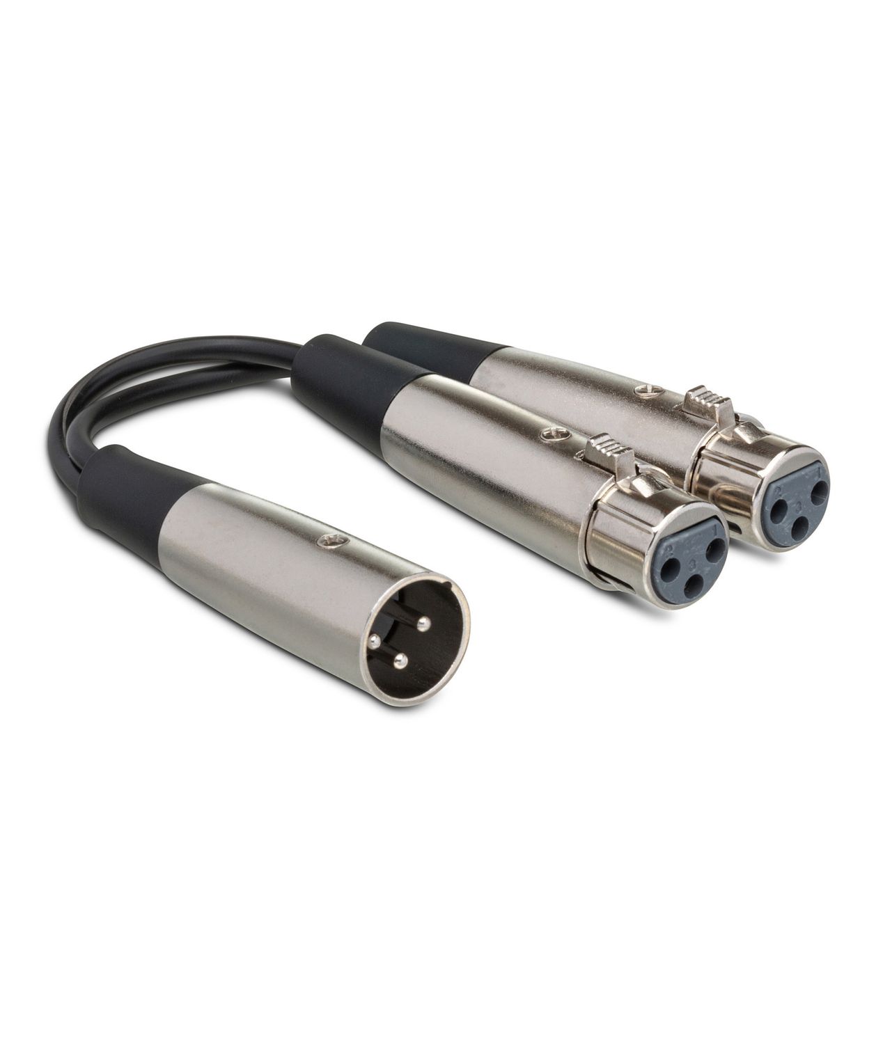 Hosa YXF-119 Y Cable Dual XLR3F to XLR3M