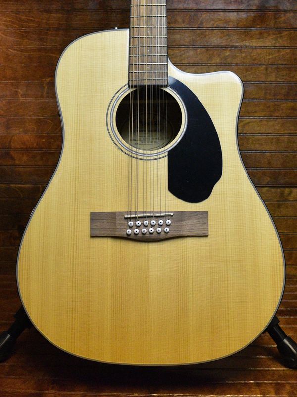 Fender CD-60SCE Dreadnought 12-String, Natural