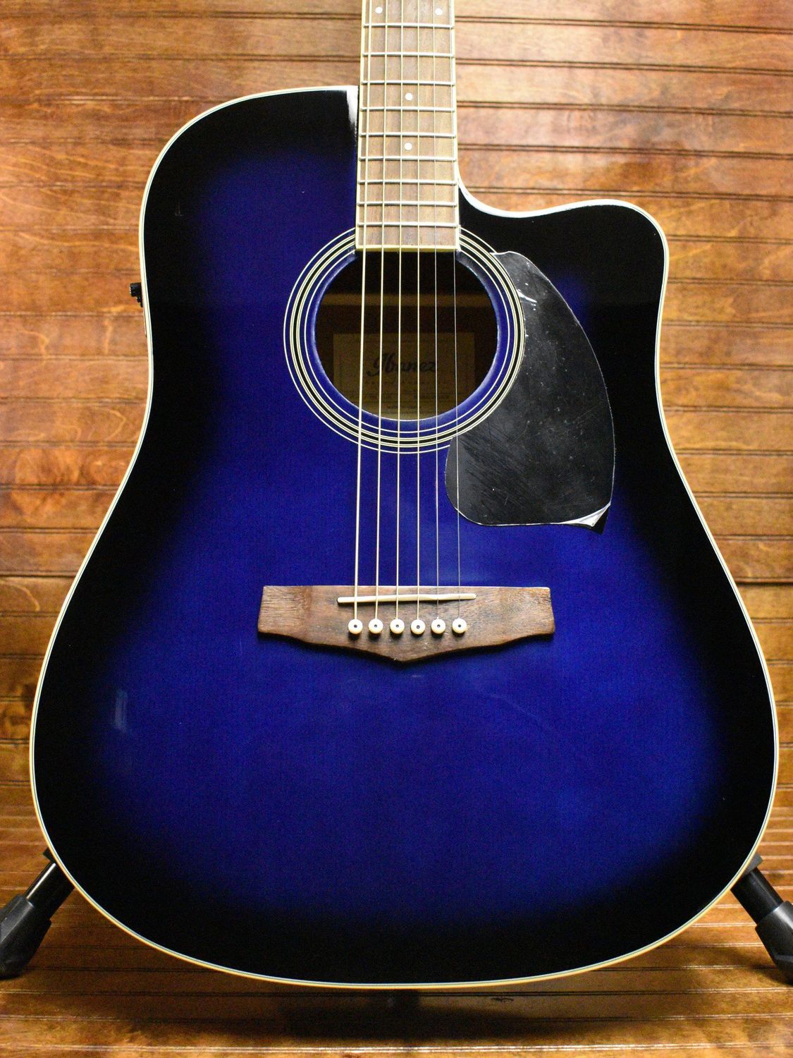 Ibanez PF15ECE, Transparent Blue Burst