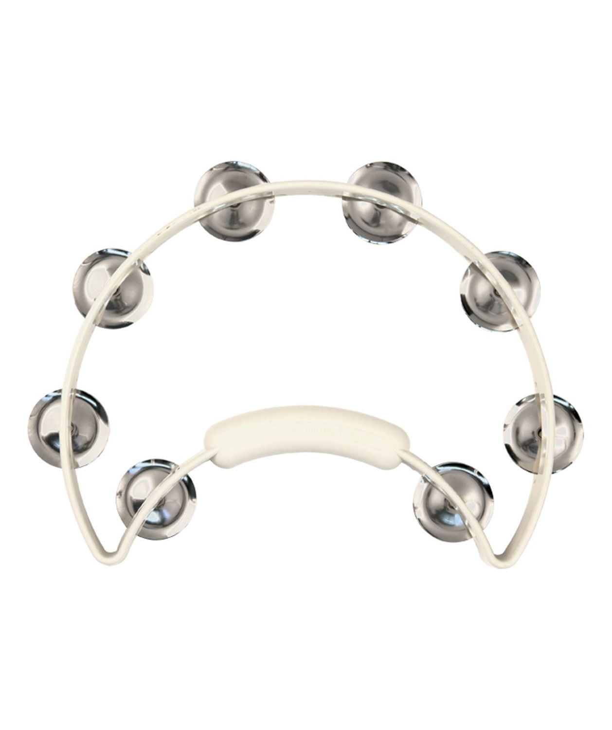 Rhythm Tech Solo Tambourine, White