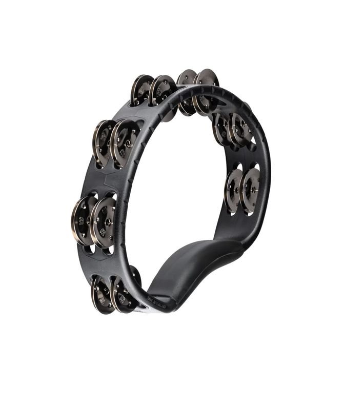 Meinl Hand Tambourine Stainless Steel Jingles HTMT1BK