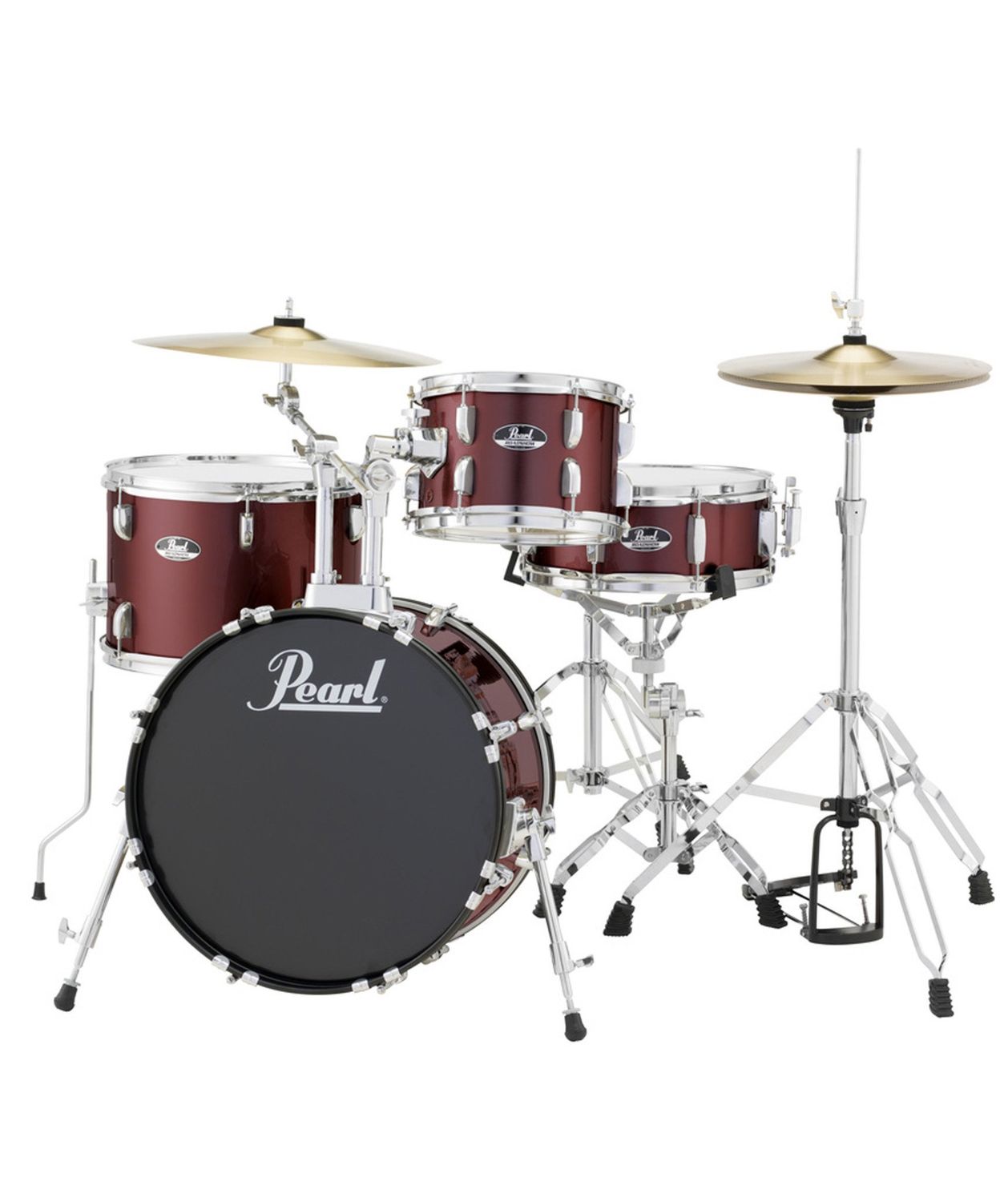 Pearl Roadshow 4-Piece Kit, Red Wine