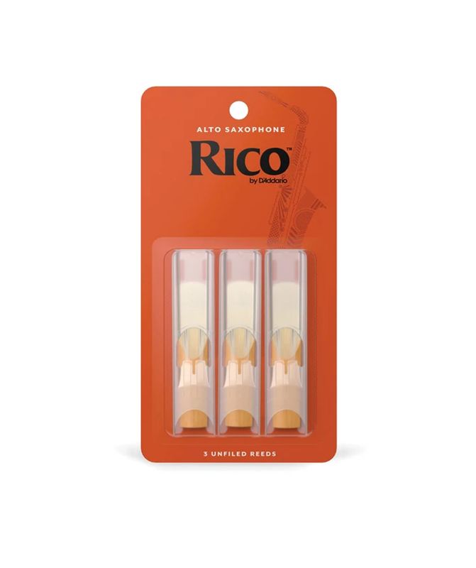 D&#39;Addario RJA0325 Rico 3-Pack Alto Sax 2.5