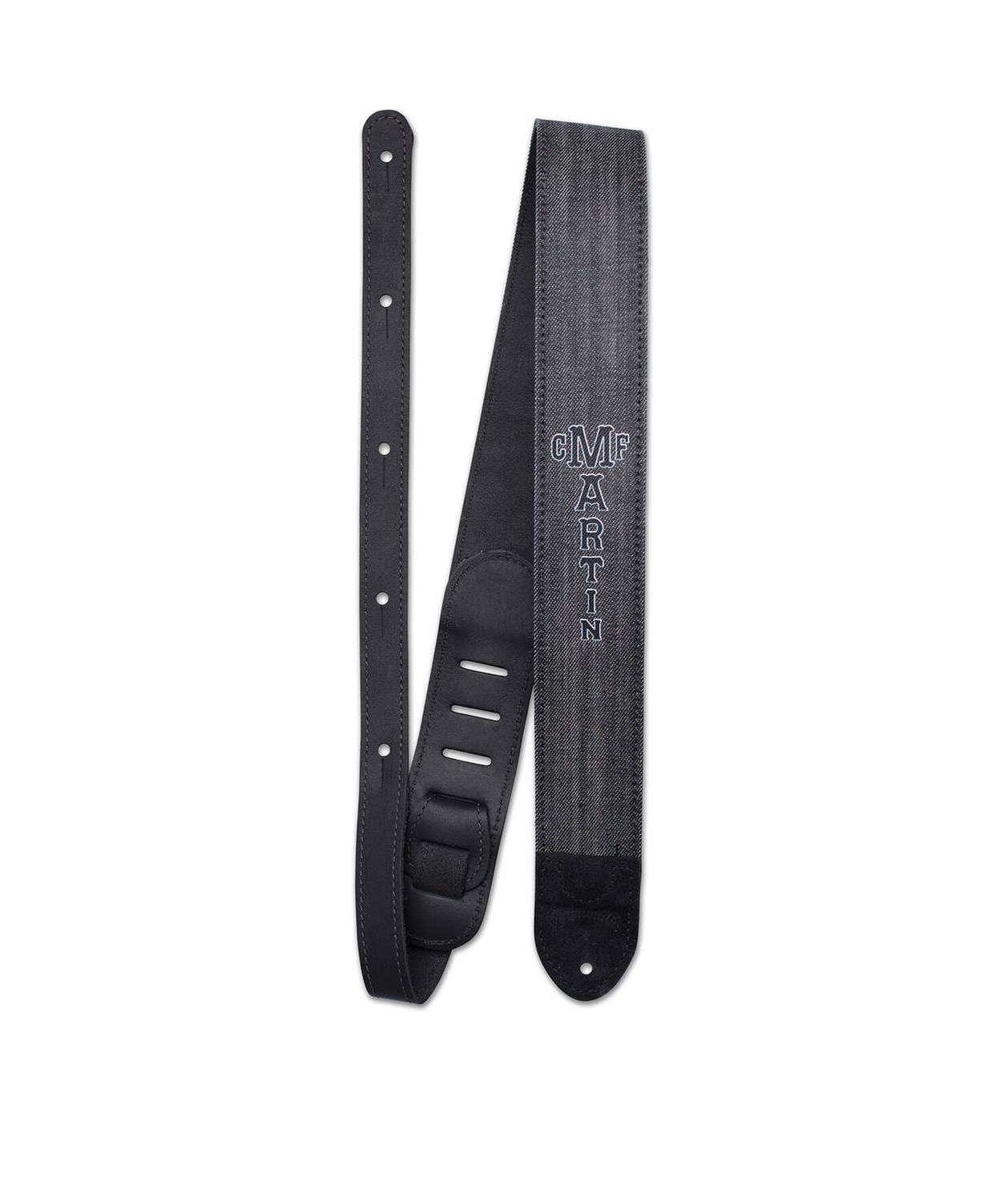 MARTIN  18A0109 STRAP  BLACK PAISLEY  DENIM