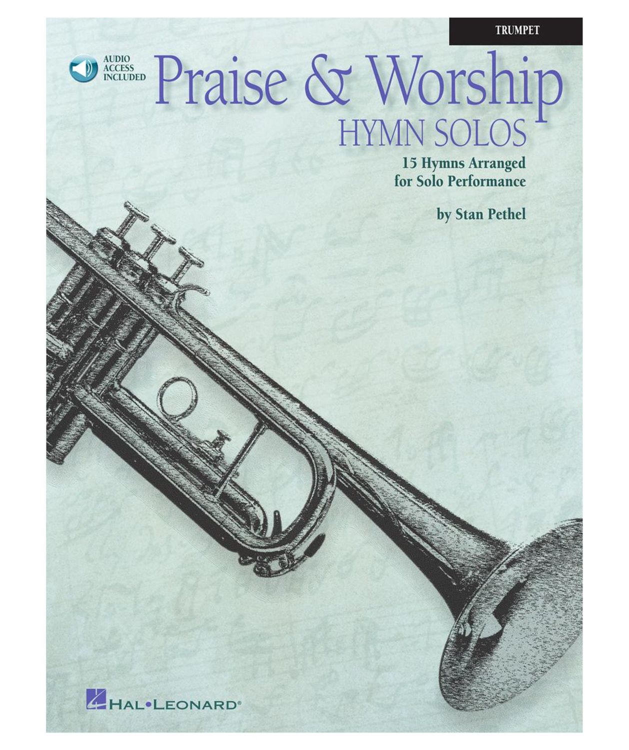 Praise &amp; Worship Hymn Solos Trumpet Play-along Pack