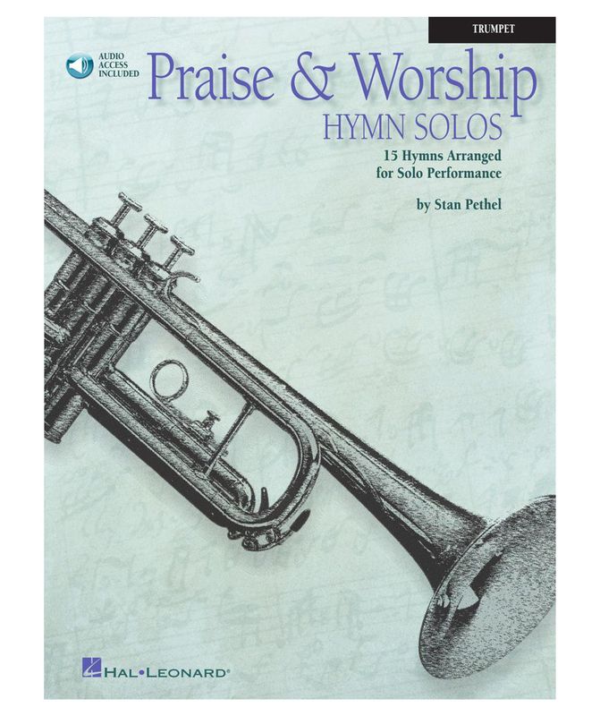 Praise &amp; Worship Hymn Solos Trumpet Play-along Pack