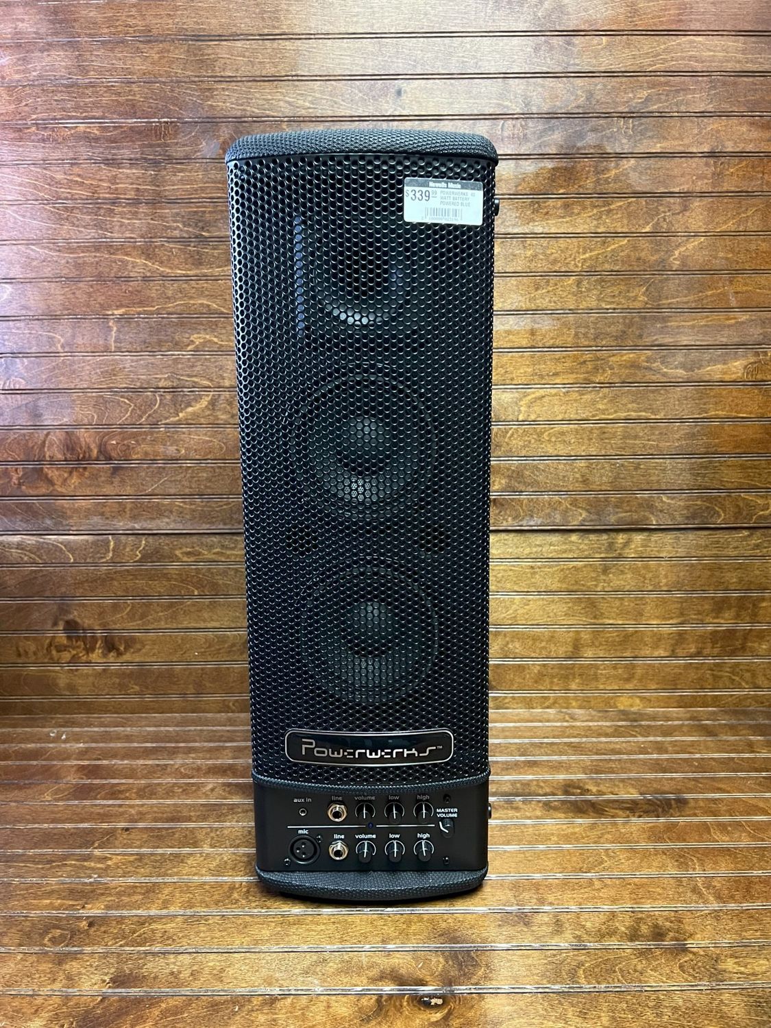 PowerWerks PW40BATBT Battery Powered Bluetooth Speaker