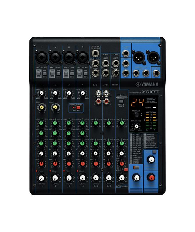 Yamaha MG10XU 10 Channel Mixer