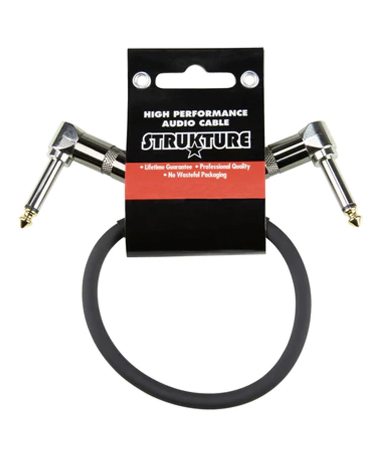 StruKture SC01RR 1ft Right-Angled Instrument Cable