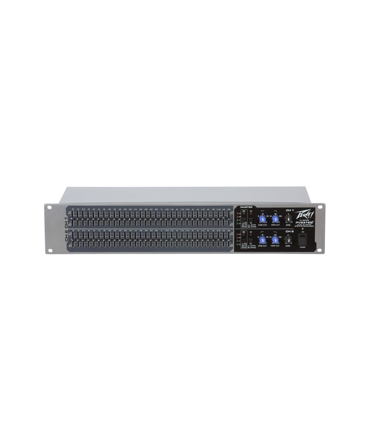 Peavey PV231EQ, Dual 31 Band Rack Mount Equalizer