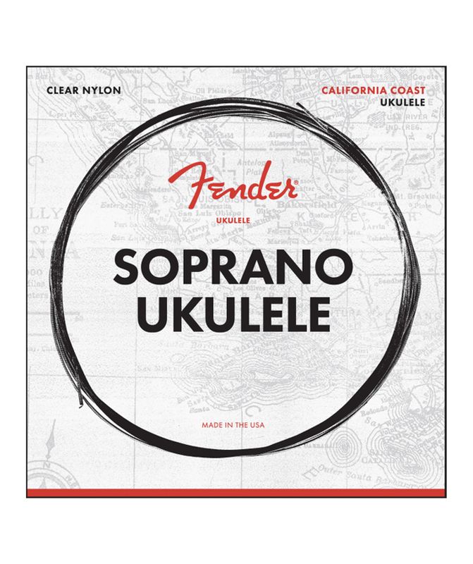 Fender California Coast Soprano Ukulele Strings