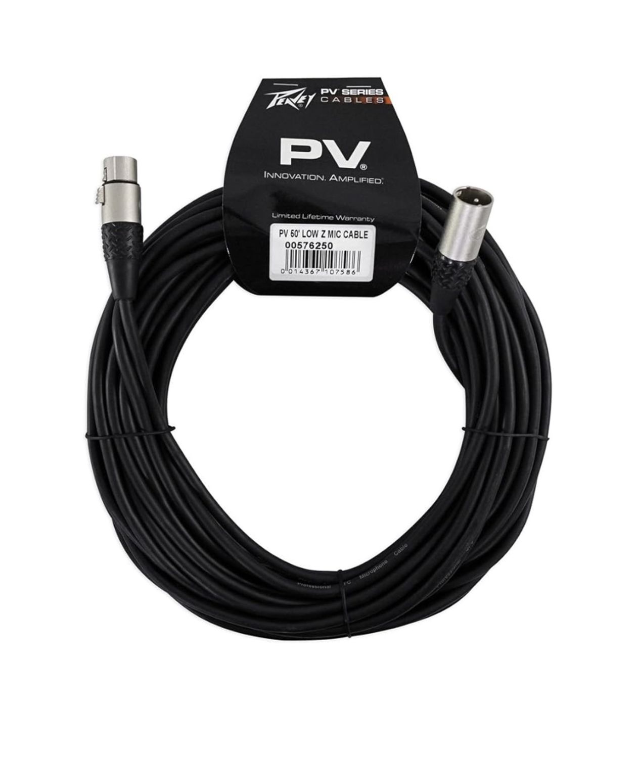 PEAVEY PV 50FT XLR MICROPHONE CABLE
