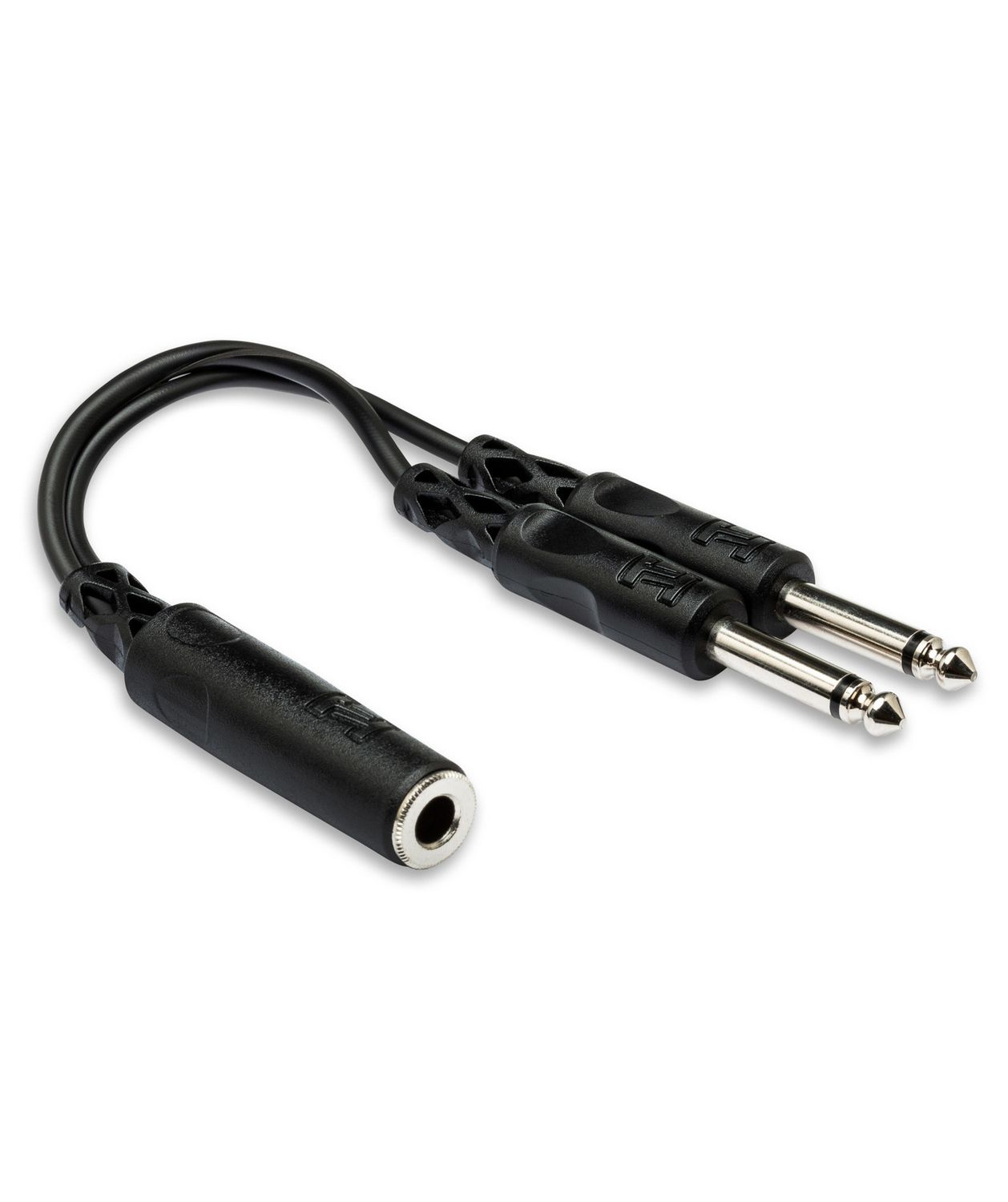Hosa YPP-106 Y Cable 1/4 in TSF to Dual 1/4 in TS