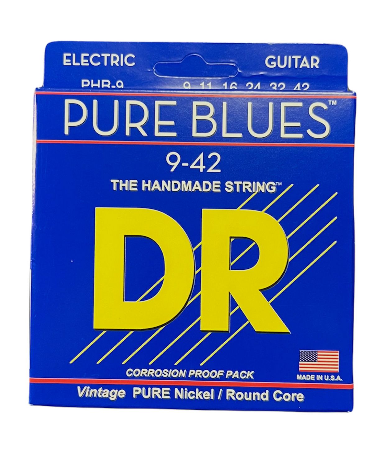 DR Pure Blues Pure Nickel Strings PHR-9 Lite 9-42
