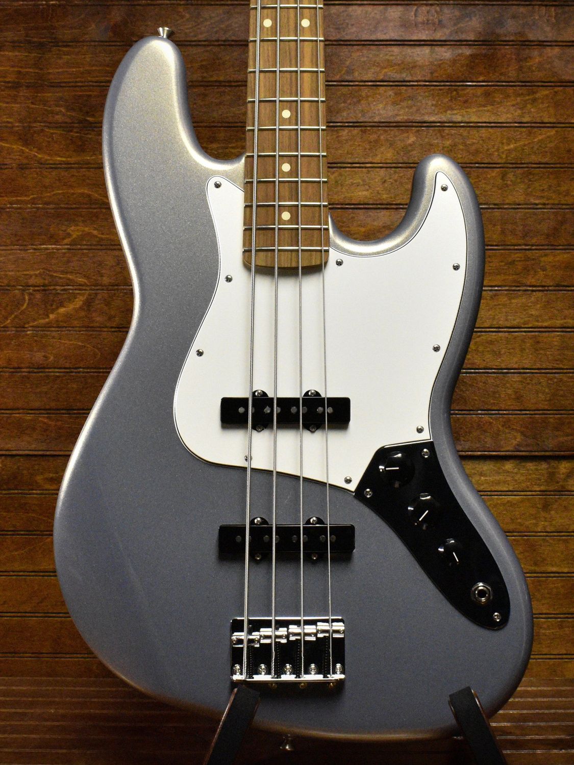 2020 Fender Player Jazz Bass, Silver