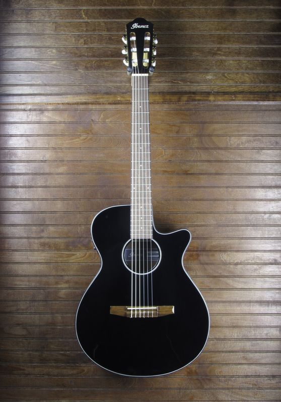 Ibanez AEG50NBKH  Nylon Black Acoustic Electric Guitar