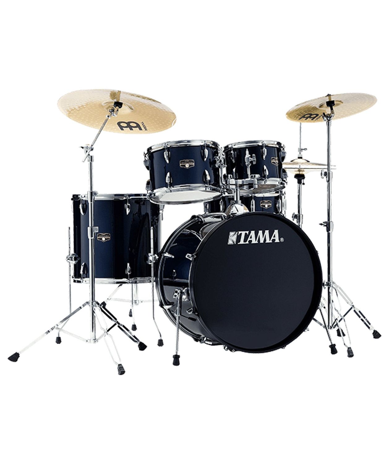 Tama Imperialstar 5-Piece Kit, Dark Blue w/cymbals and hardware