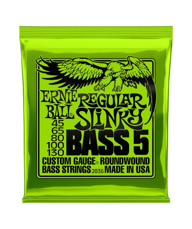 Ernie Ball Regular Slinky 5 String Bass 45-130