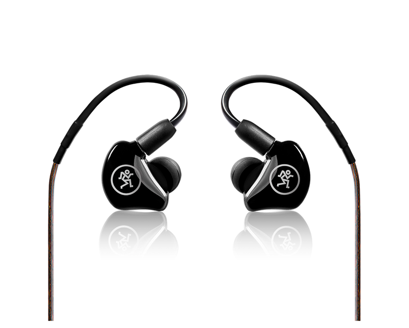 Mackie MP-220, Dual Dynamic Driver Professional In-ear Monitors