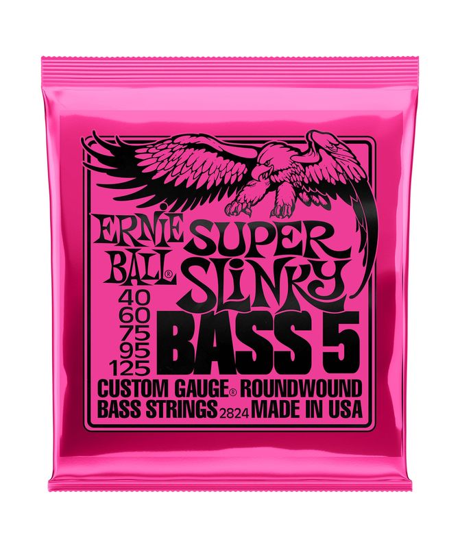 Ernie Ball P02824 Super Slinky 5 String 40-125