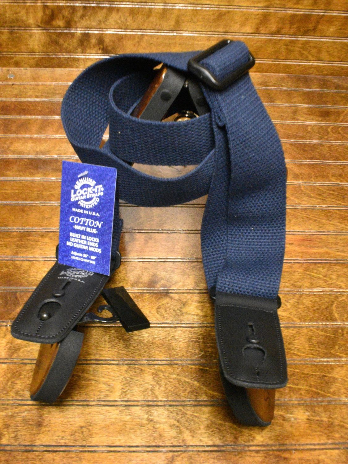 LOCK IT 2&#39; STRAP COTTON NAVY LIS-051C2NVYBLU