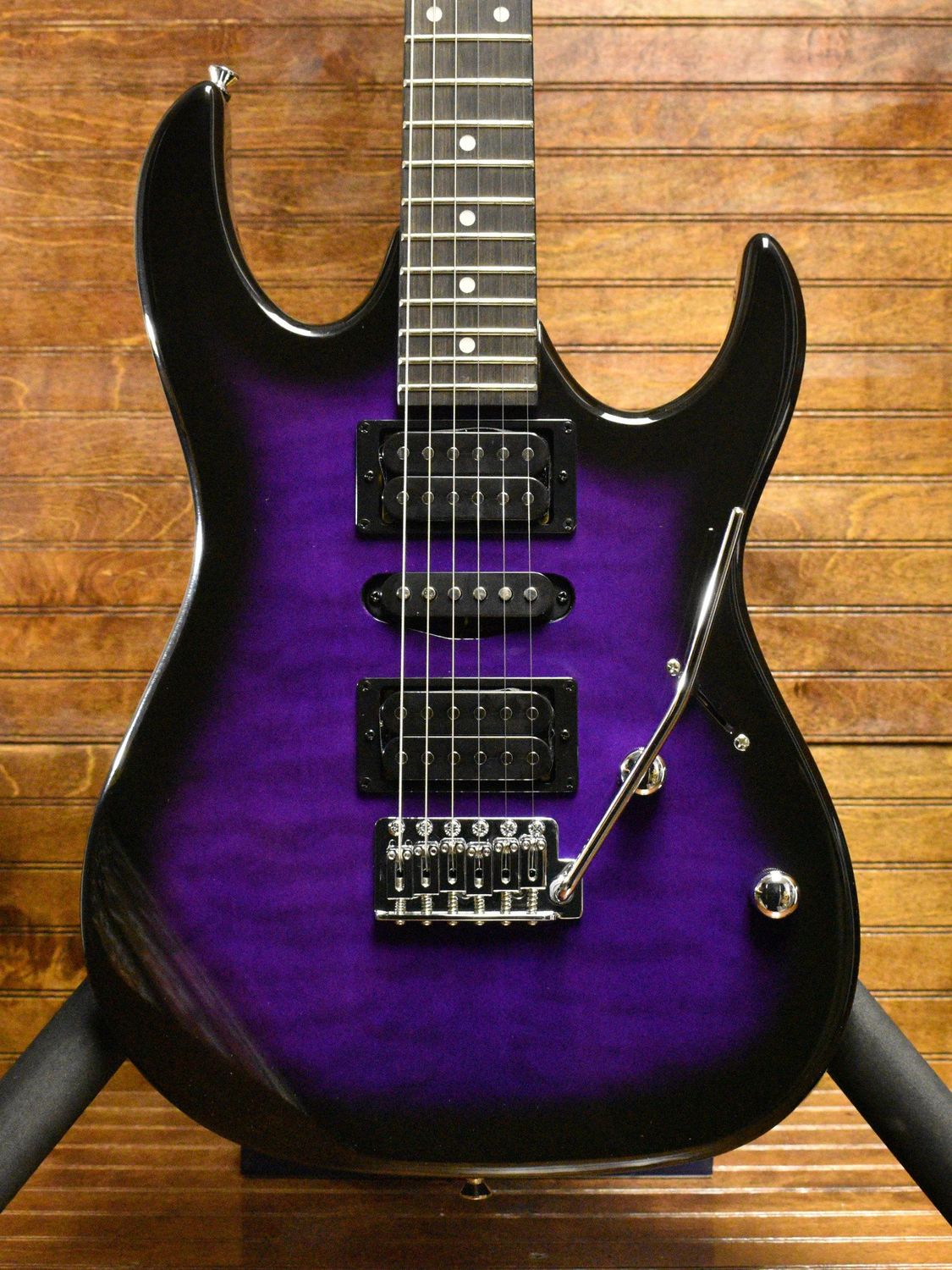 Ibanez Gio GRX70QA, Transparent Violet Sunburst
